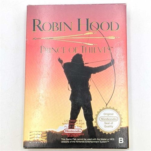 Robin Hood Prince of Thieves - Komplet I Æske - (ESP) - NES Spil (B Grade) (Genbrug)
